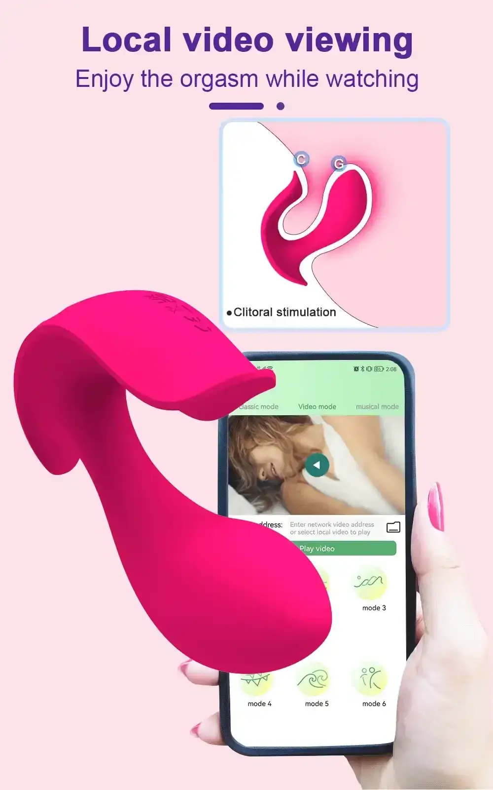 juguete sexual braguita silicona app
