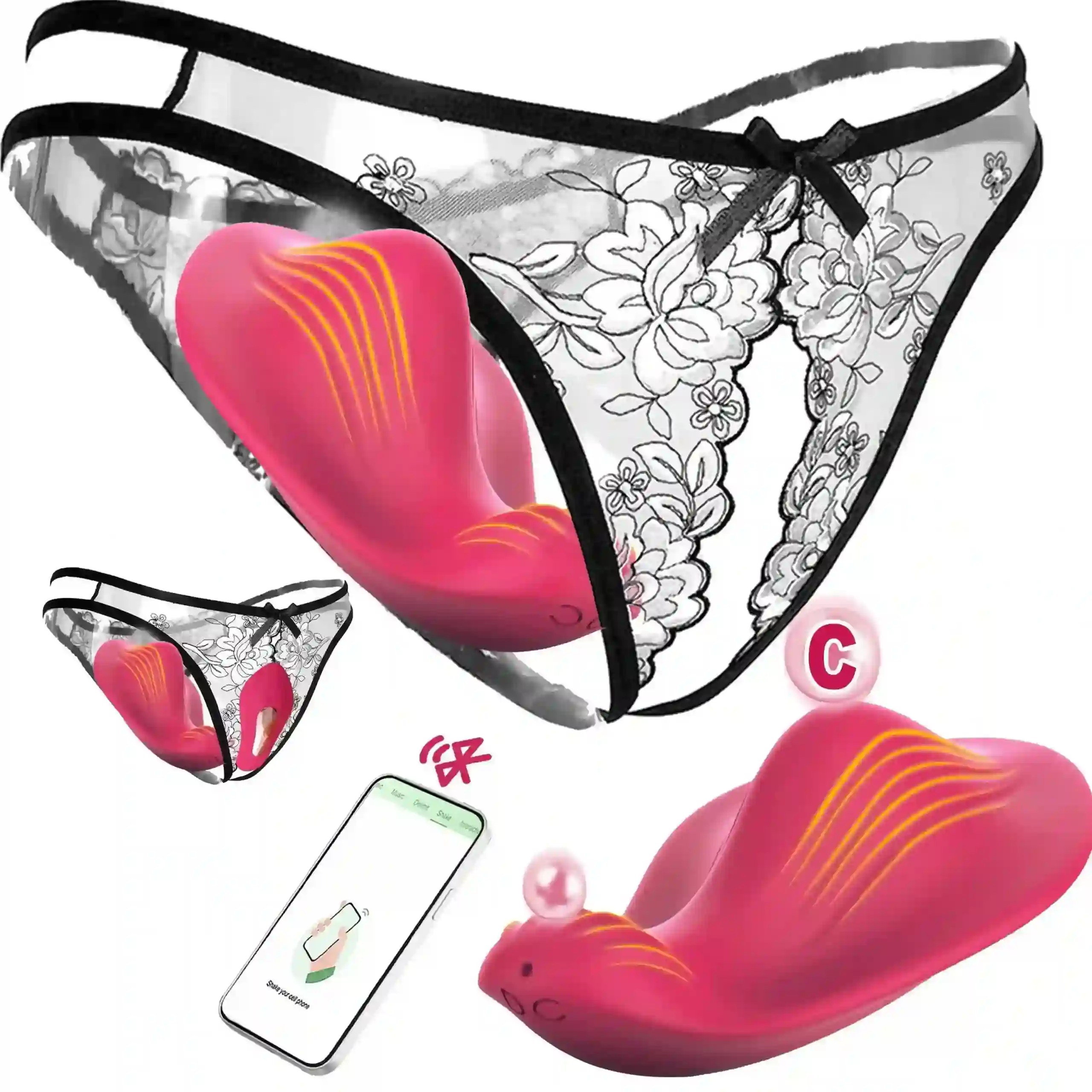 juguete sexual clitoridiano con electroestimulacion