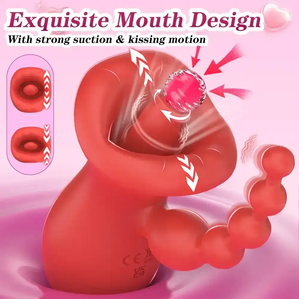 juguete sexual ergonomico silicona succionador