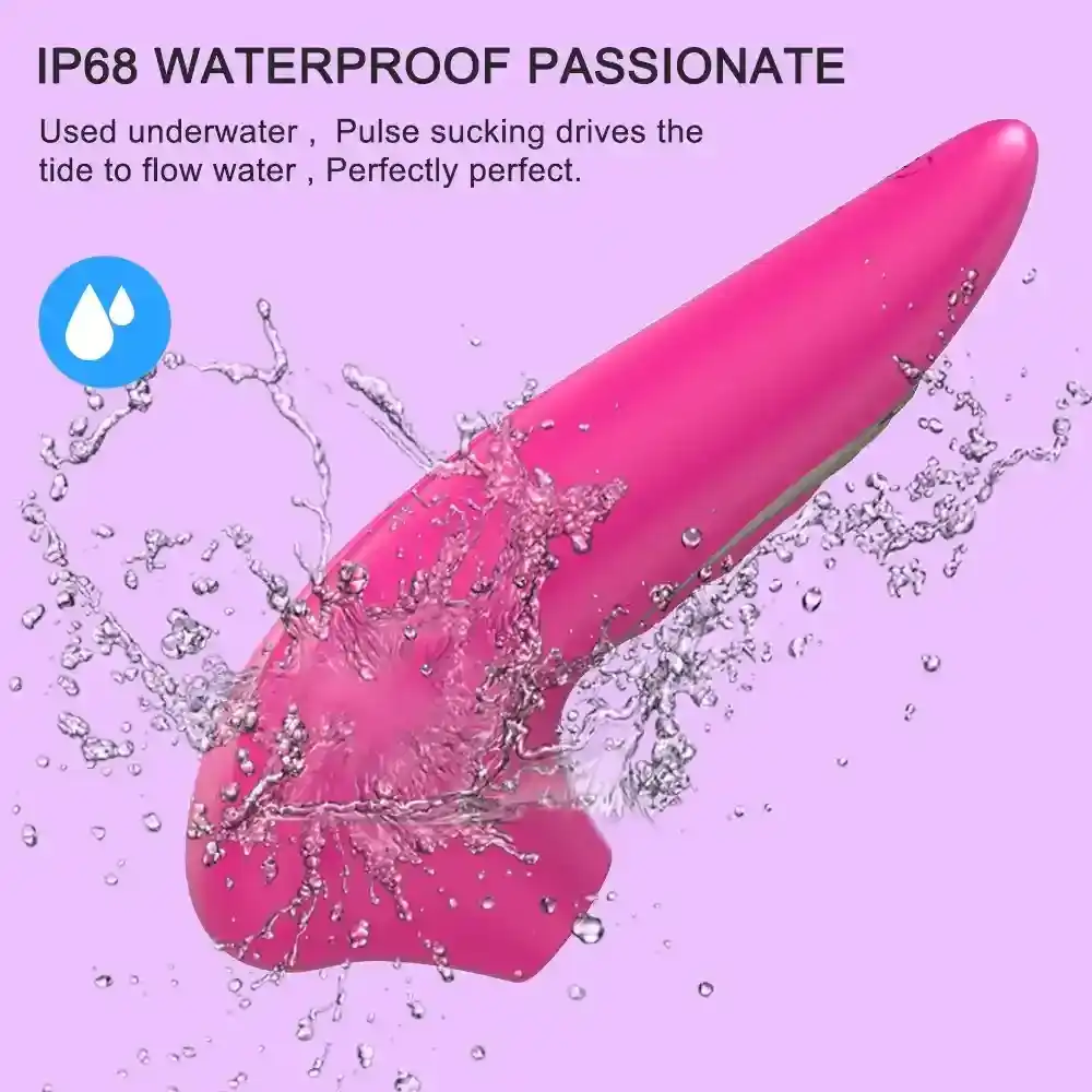 juguete sexual impermeable silicona succion