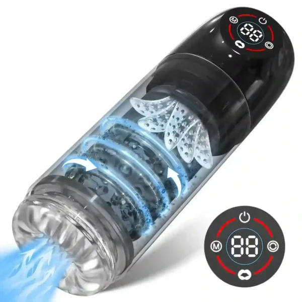 juguete sexual masculino recargable impermeable