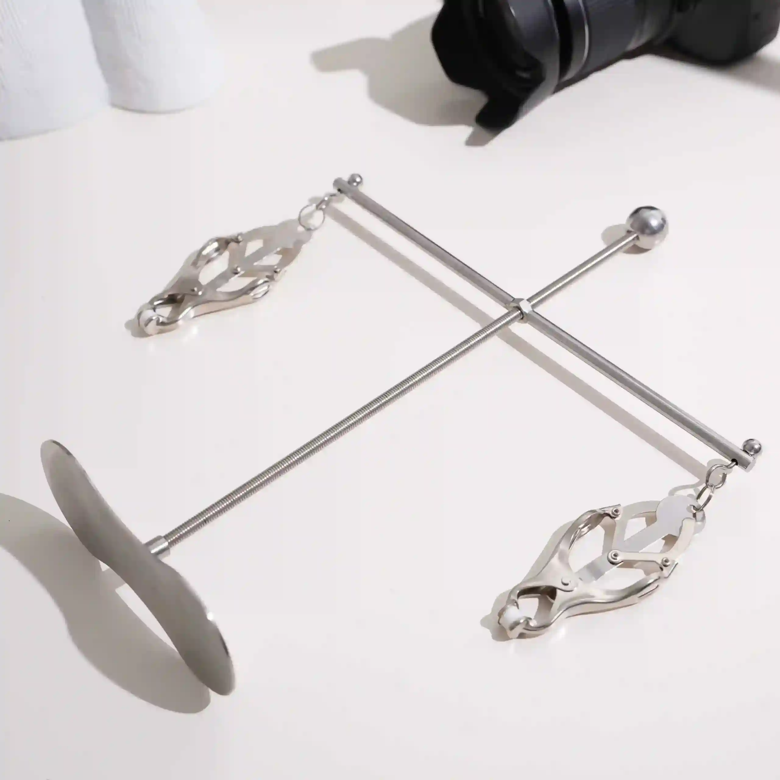 juguete sexual pinzas pezones metalicas