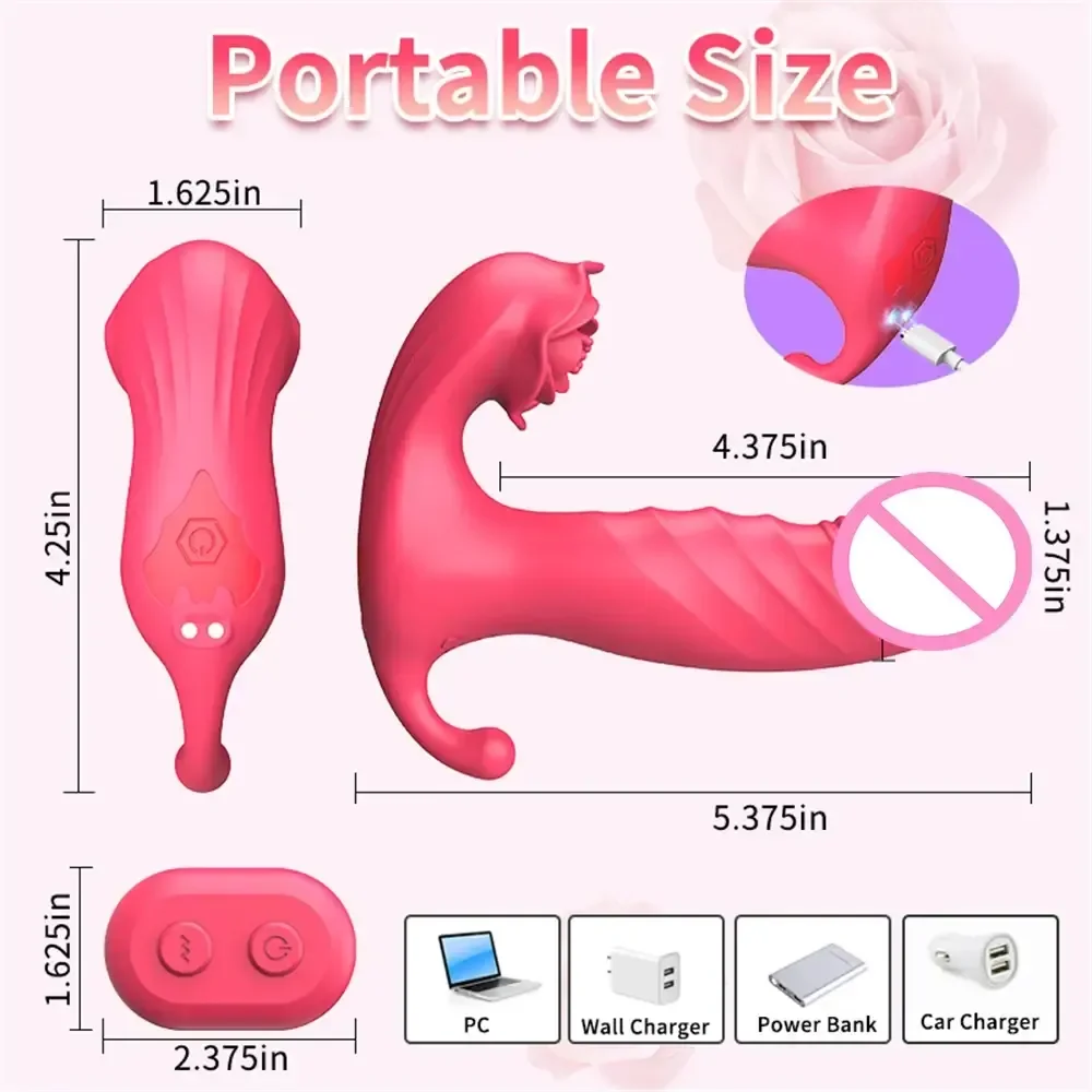 juguete sexual portatil para mujer con control