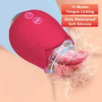 juguete sexual rosa estimulación profunda