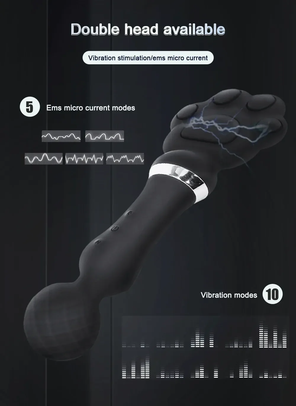 juguete sexual silicona impermeable recargable