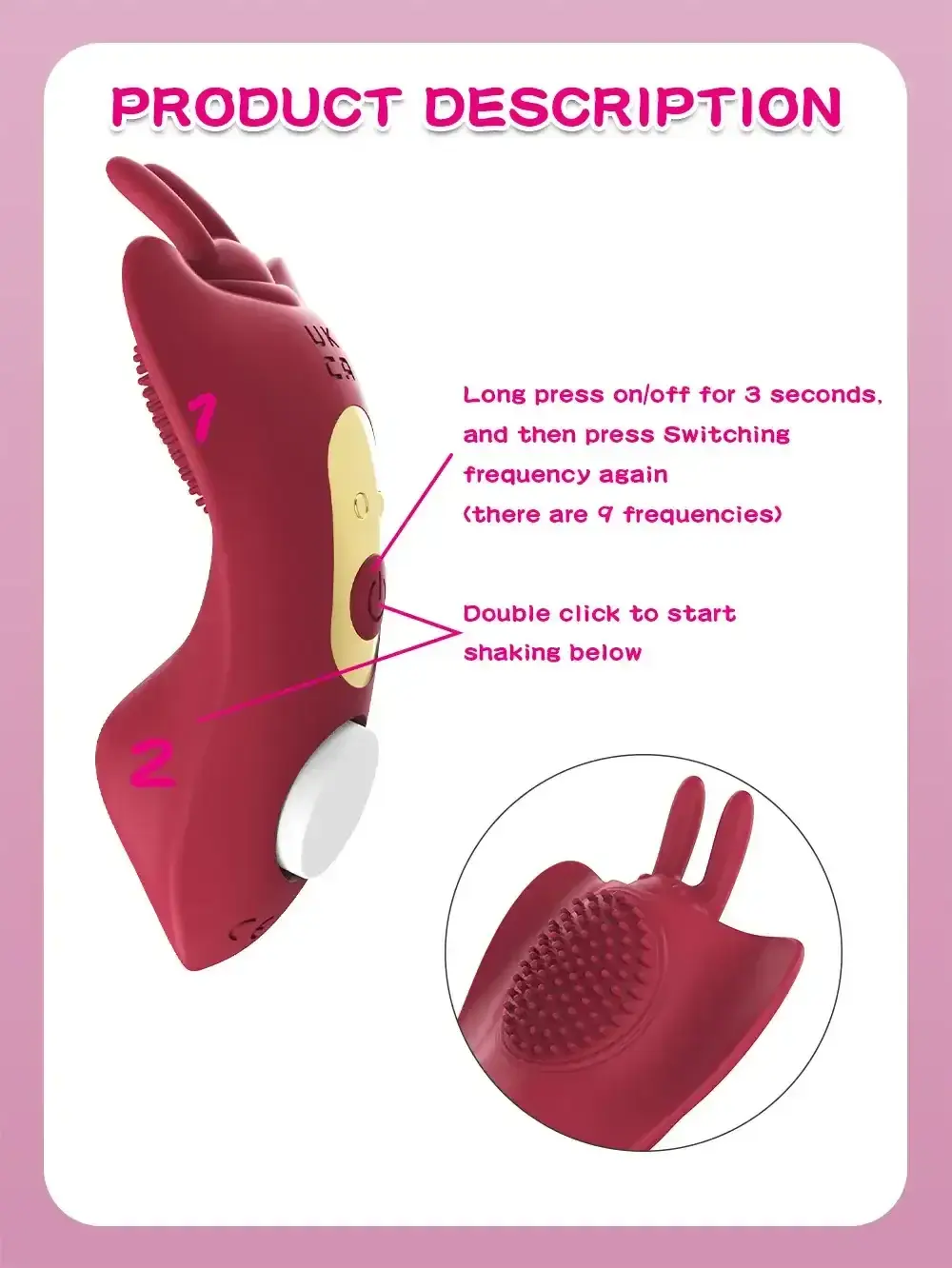juguete silicona control app mujer