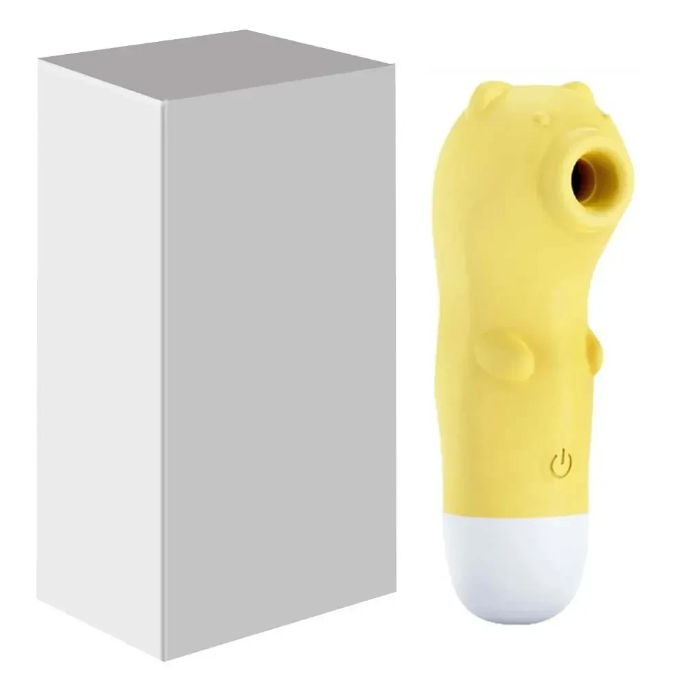 juguete succionador clítoris recargable blanco