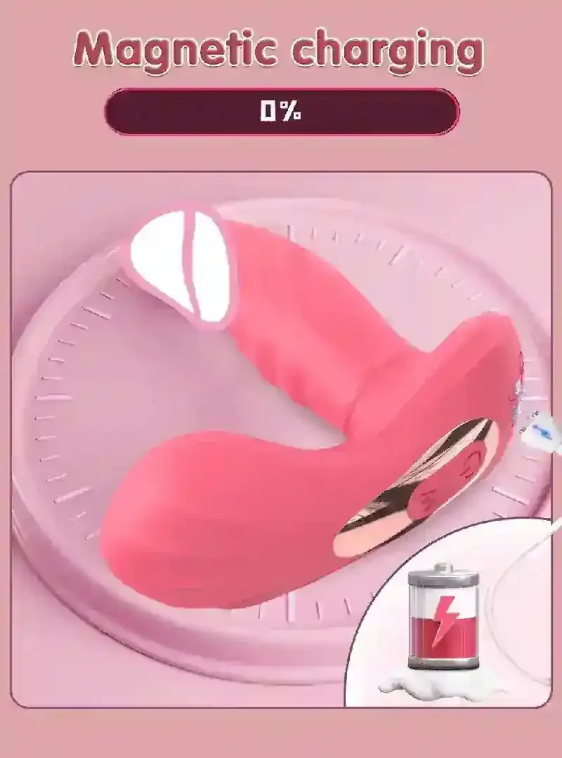 juguete vibrador lingual app ergonomico