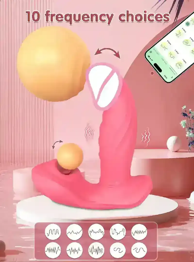 juguete vibrador lingual silicona app