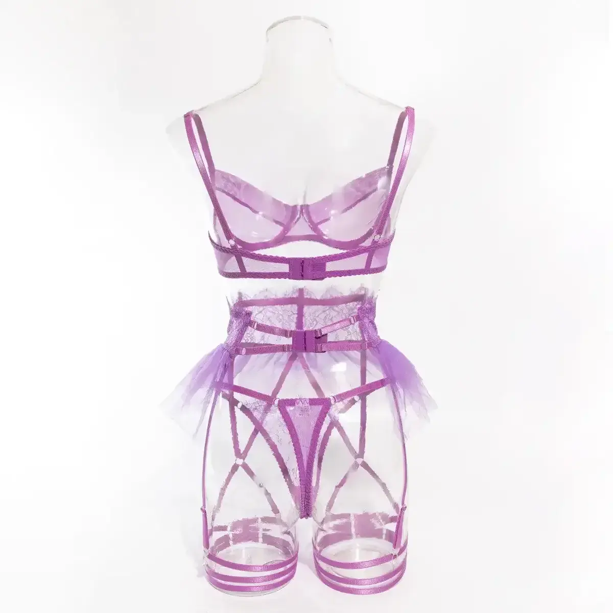 lenceria de moda encaje tul