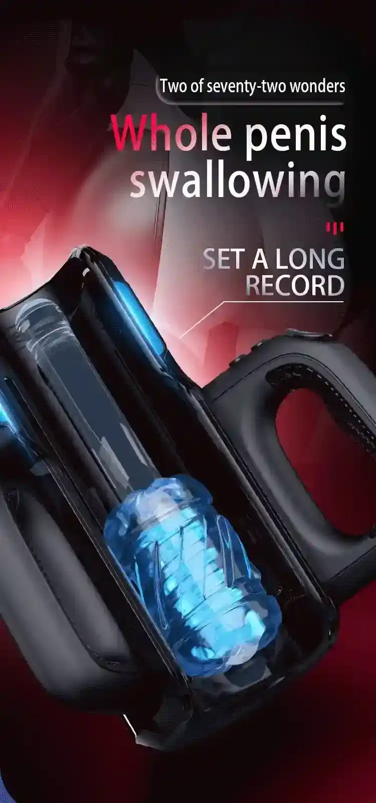 maquina sexual piston automatico silicona abS