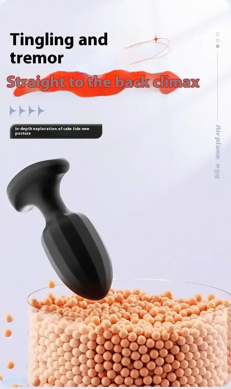 masajeador anal remoto app silicona
