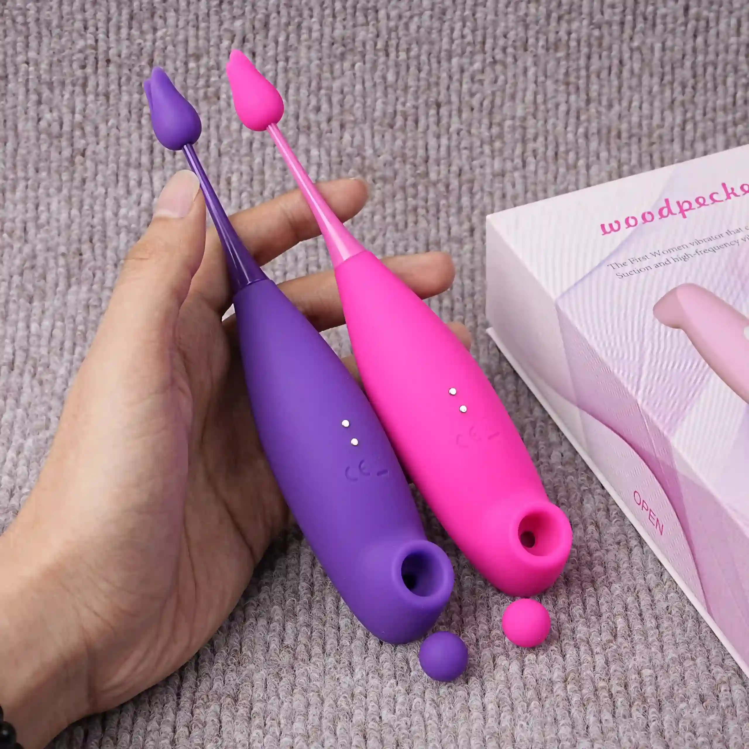 masajeador clitoris de diseno ergonomico