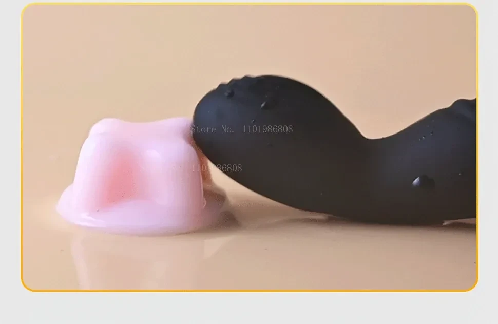 masajeador prostata movimiento flexible