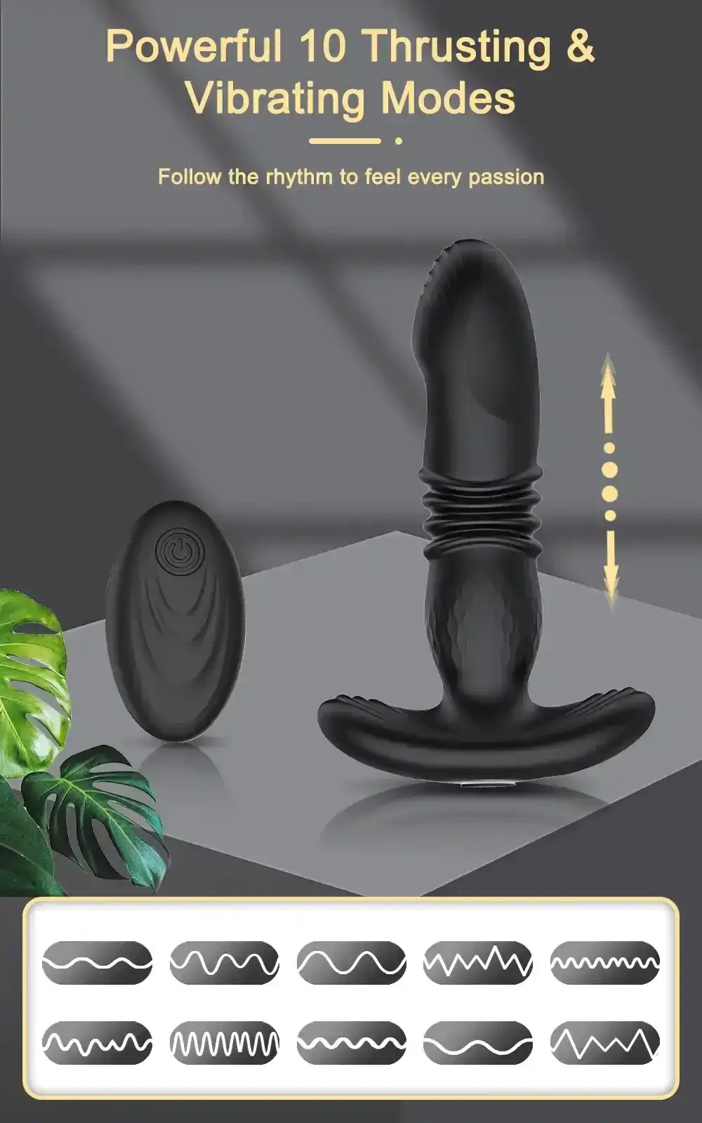 masajeador prostatico silicona para hombres
