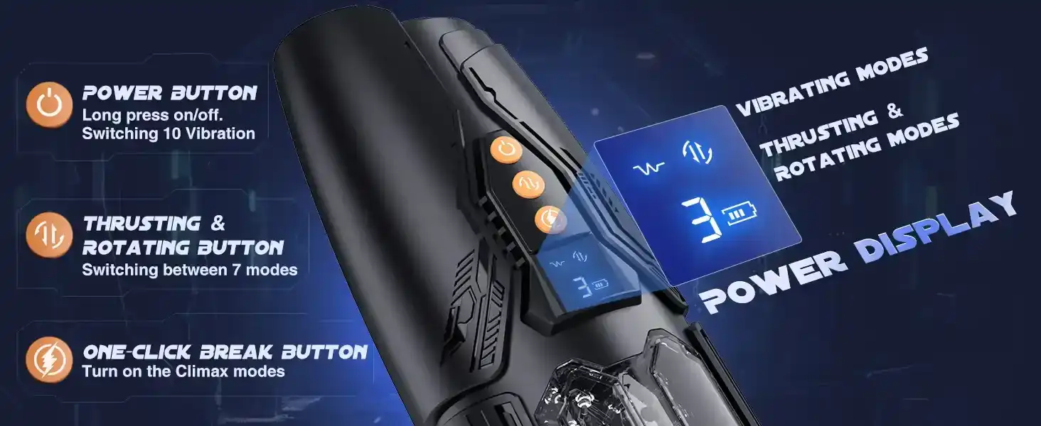 masturbador automatico tpe impermeable