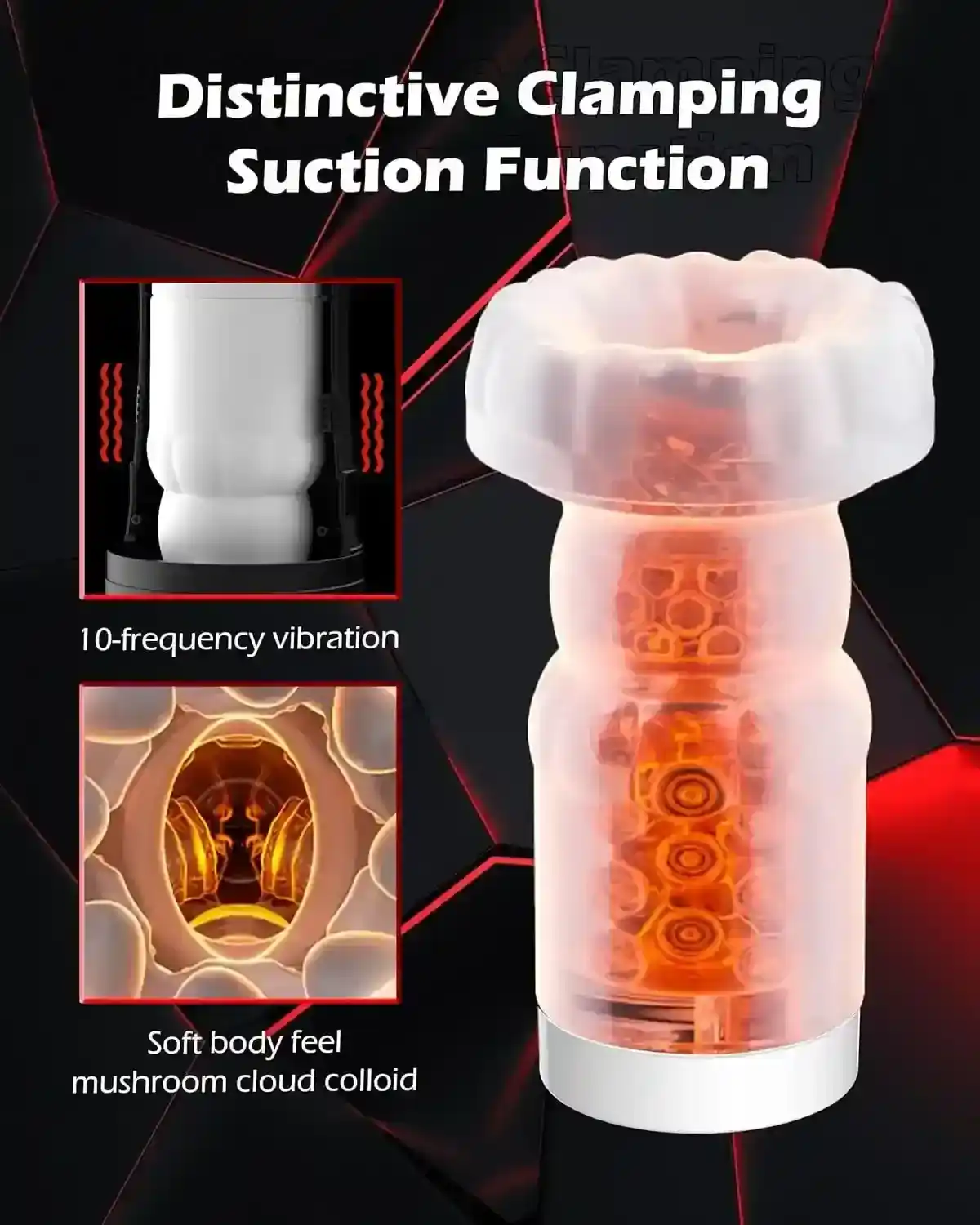 masturbador masculino recargable usb caliente