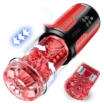 masturbador retráctil silicona tpe para hombre