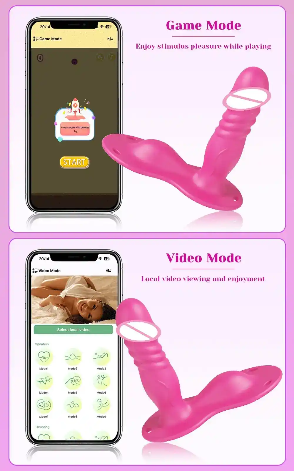 panties con dildo control app