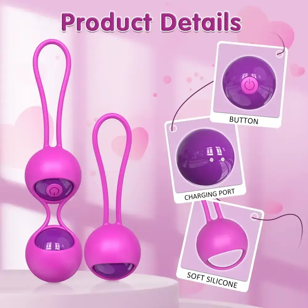 pelotas kegel silicona medica control remoto