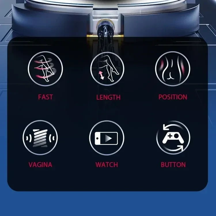 piston sexual automatico silicona medica