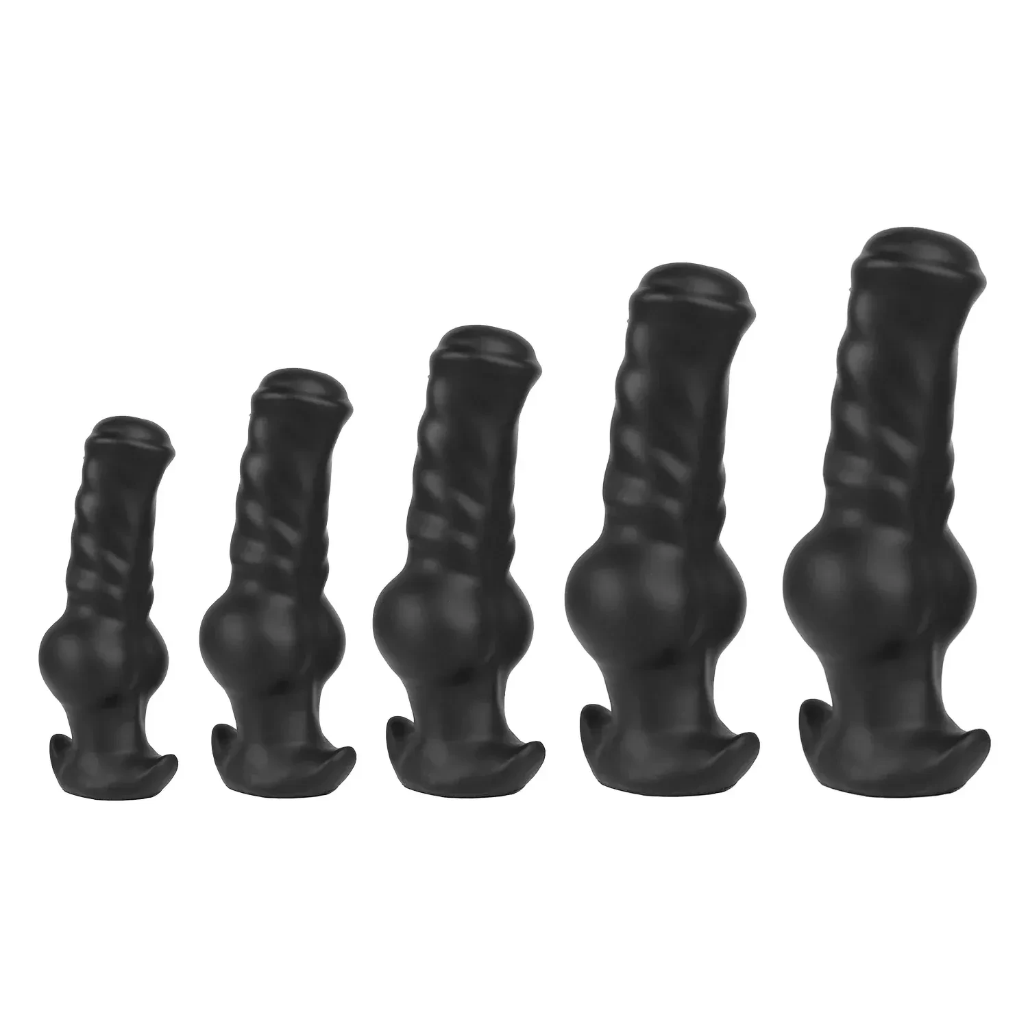 plug anal cola de caballo silicona suave