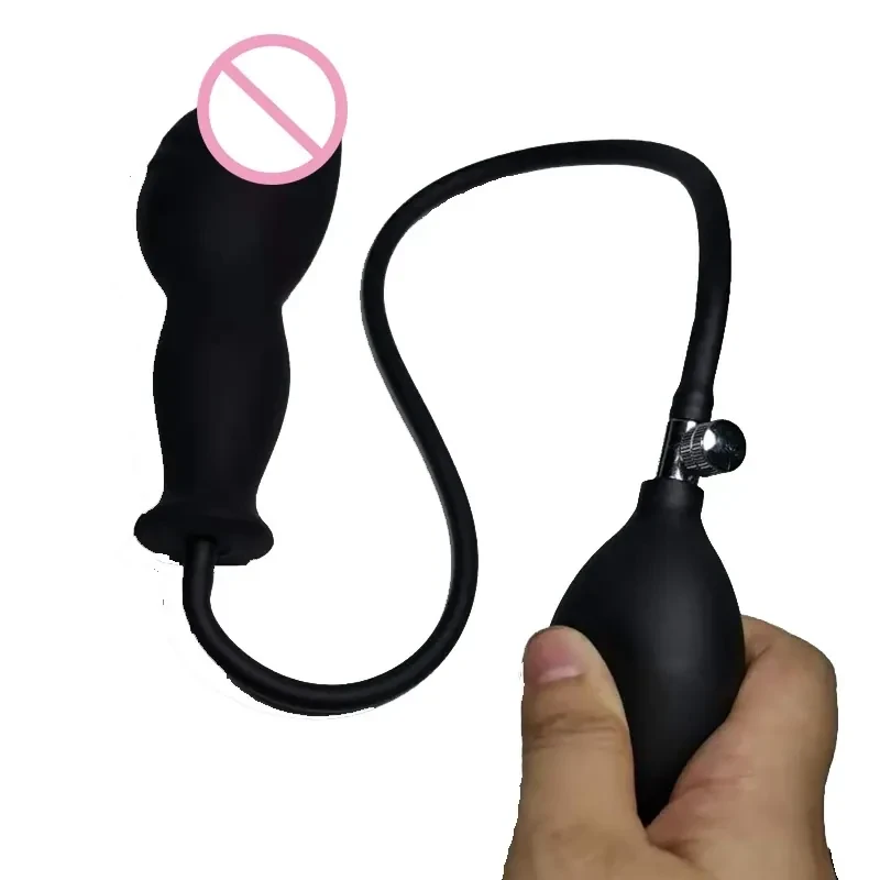plug anal con bomba de aire