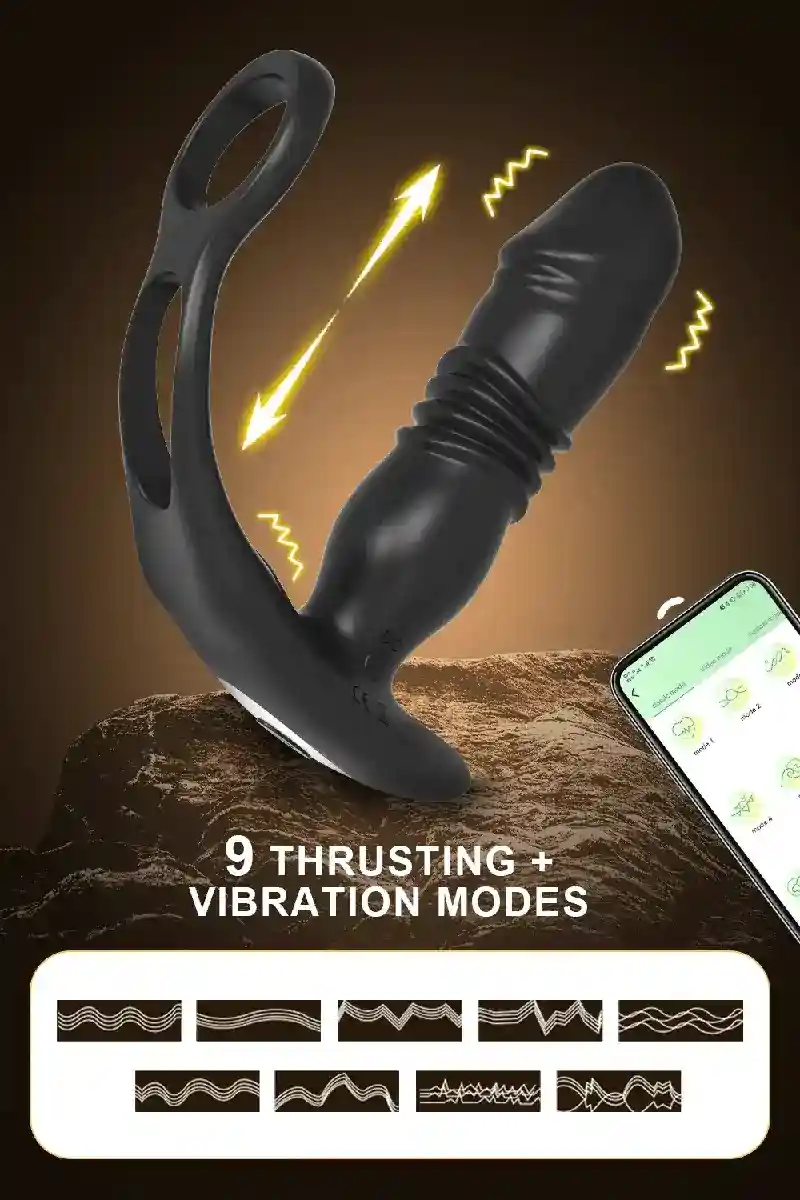 plug anal curvado estimulacion prostatica