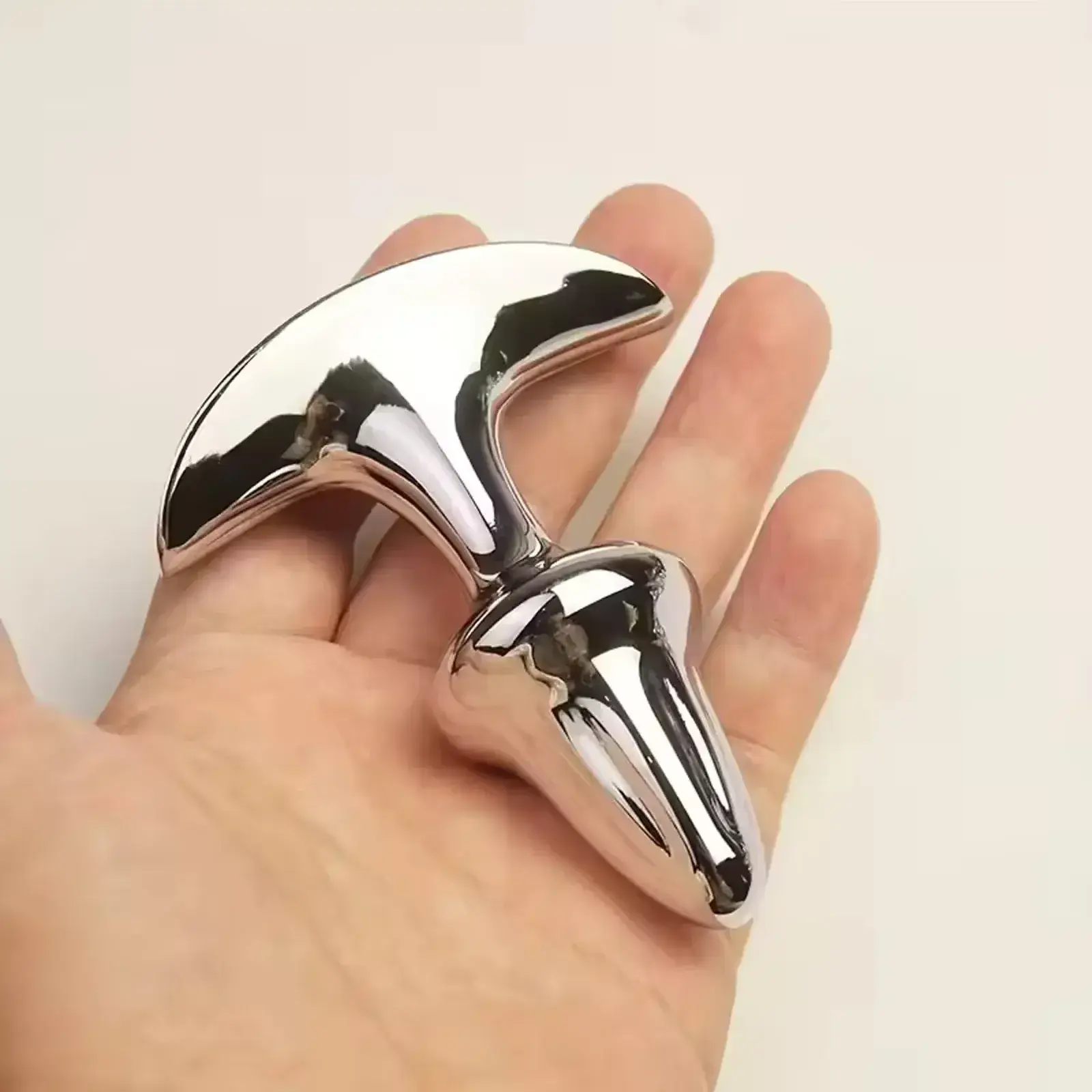 plug anal de metal liso para comodidad