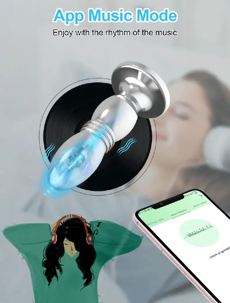 plug anal de silicona acero grueso