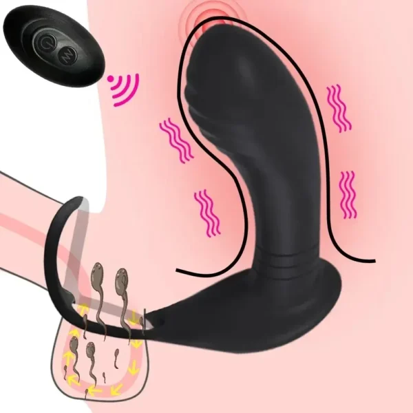 plug anal de silicona médica a prueba agua