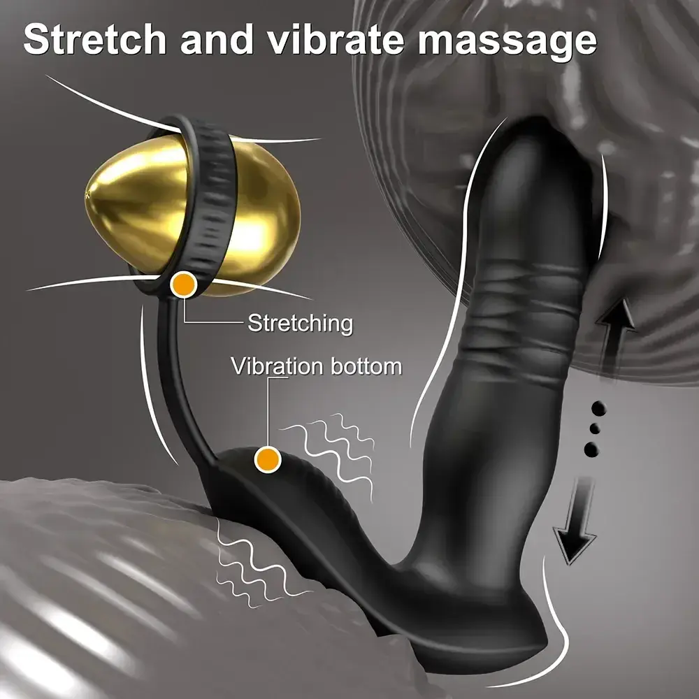 plug anal estimulador prostatico silicona