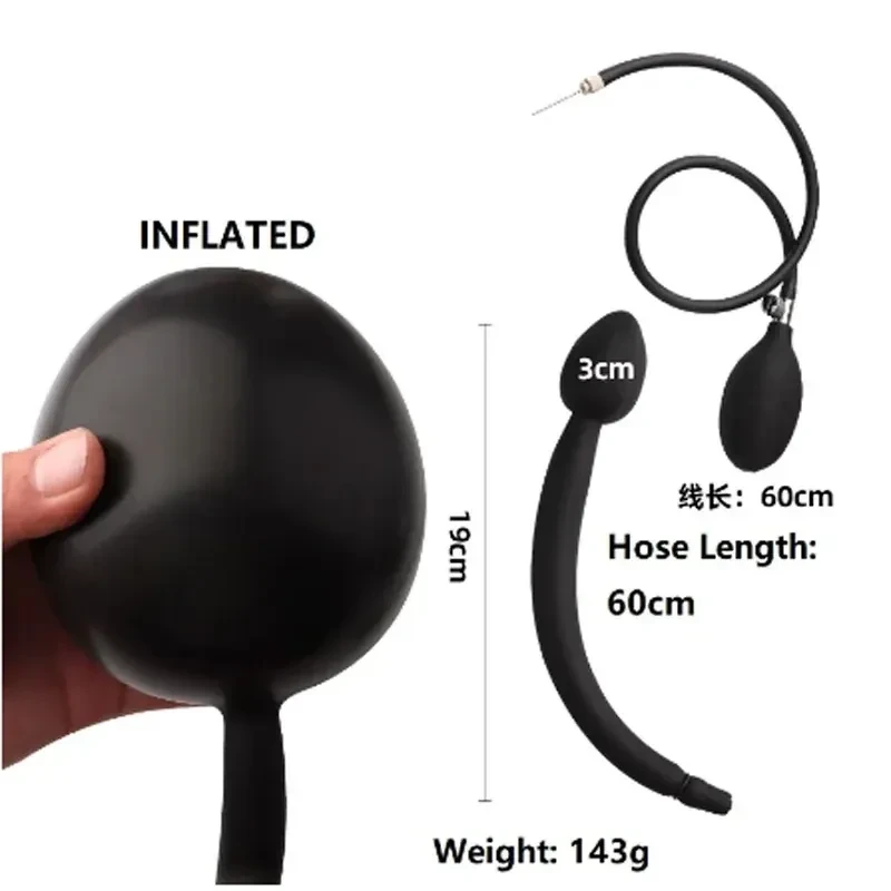 plug anal expansible silicona suave