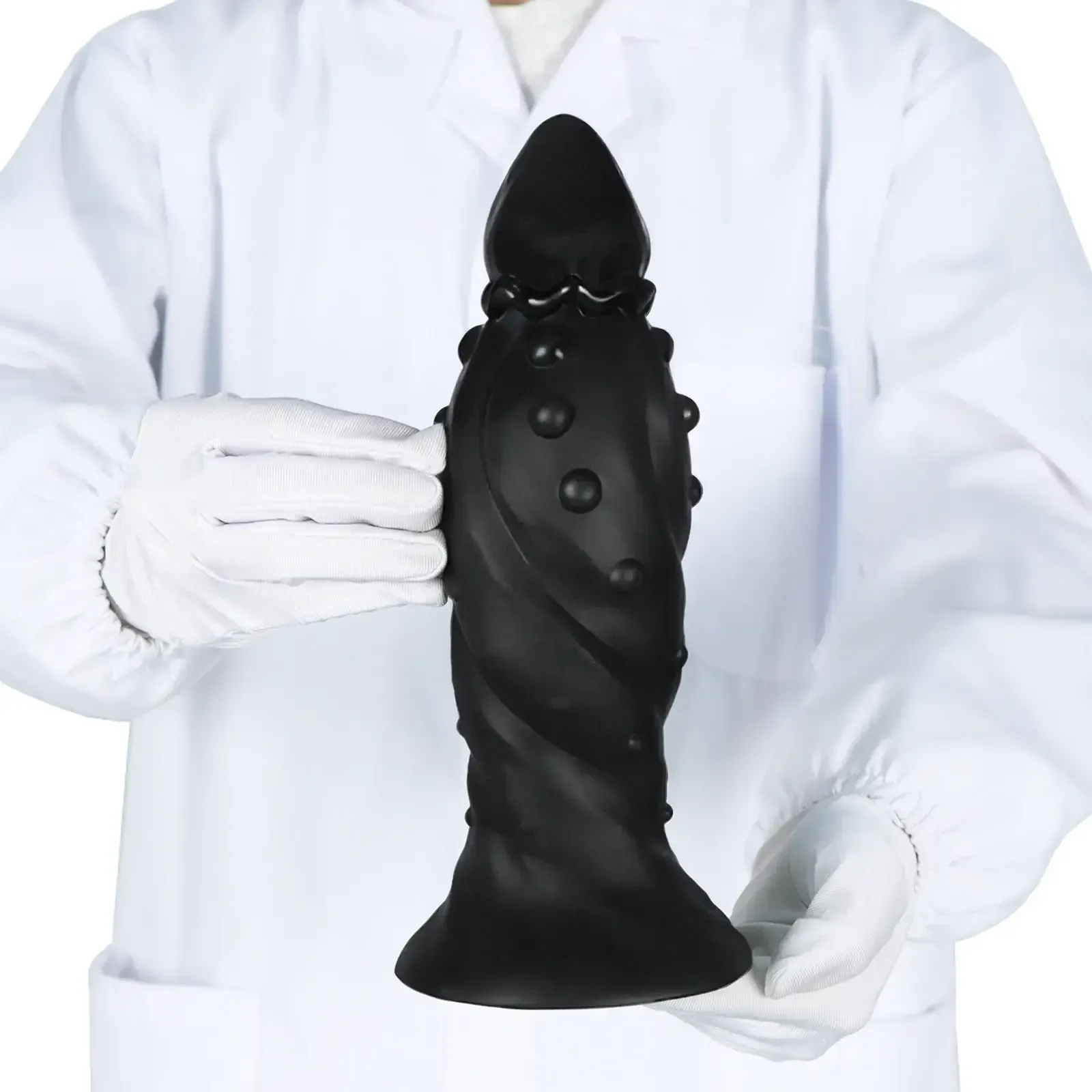 plug anal fantasia pvc curvo entrenamiento