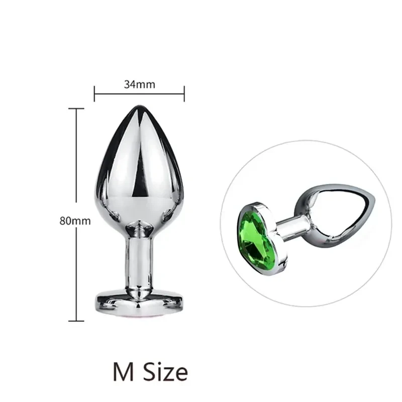 plug anal forma conica silicona