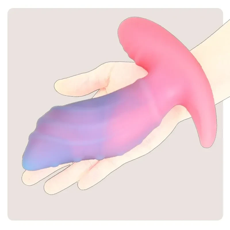 plug anal grande silicona liquida realista
