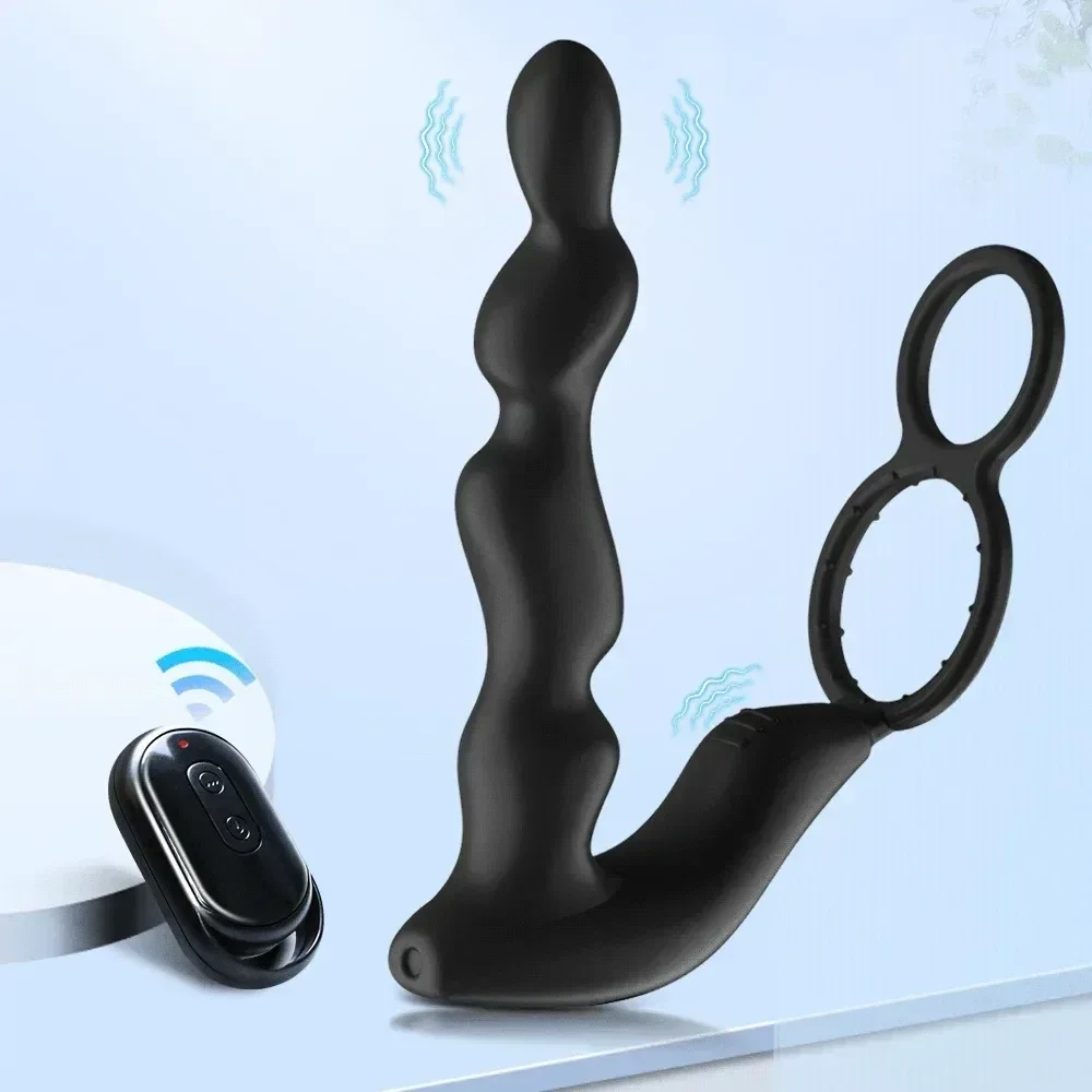 plug anal gris vibracion 10 modos