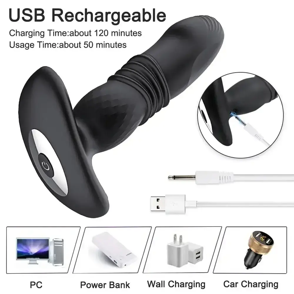 plug anal hombres silicona estimulacion