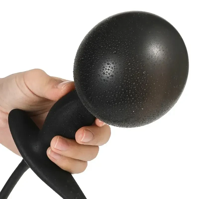 plug anal inflable flexible y cómodo