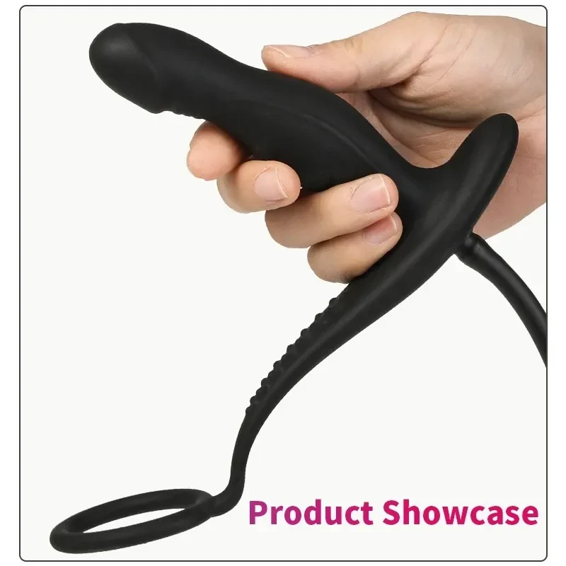 plug anal inflable hasta 13cm