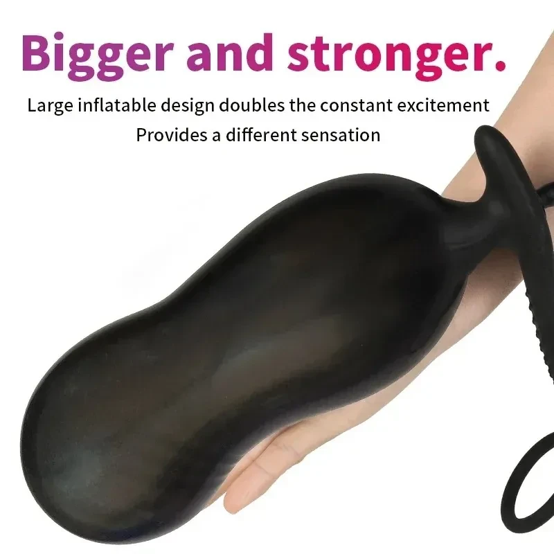 plug anal inflable para pareja