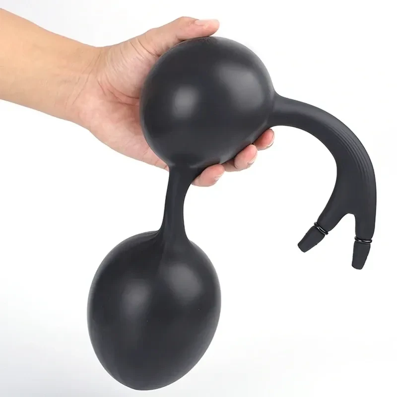 plug anal metalico tpe inflable