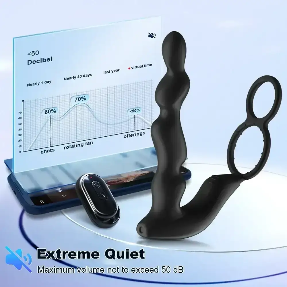 plug anal recargable usb mando