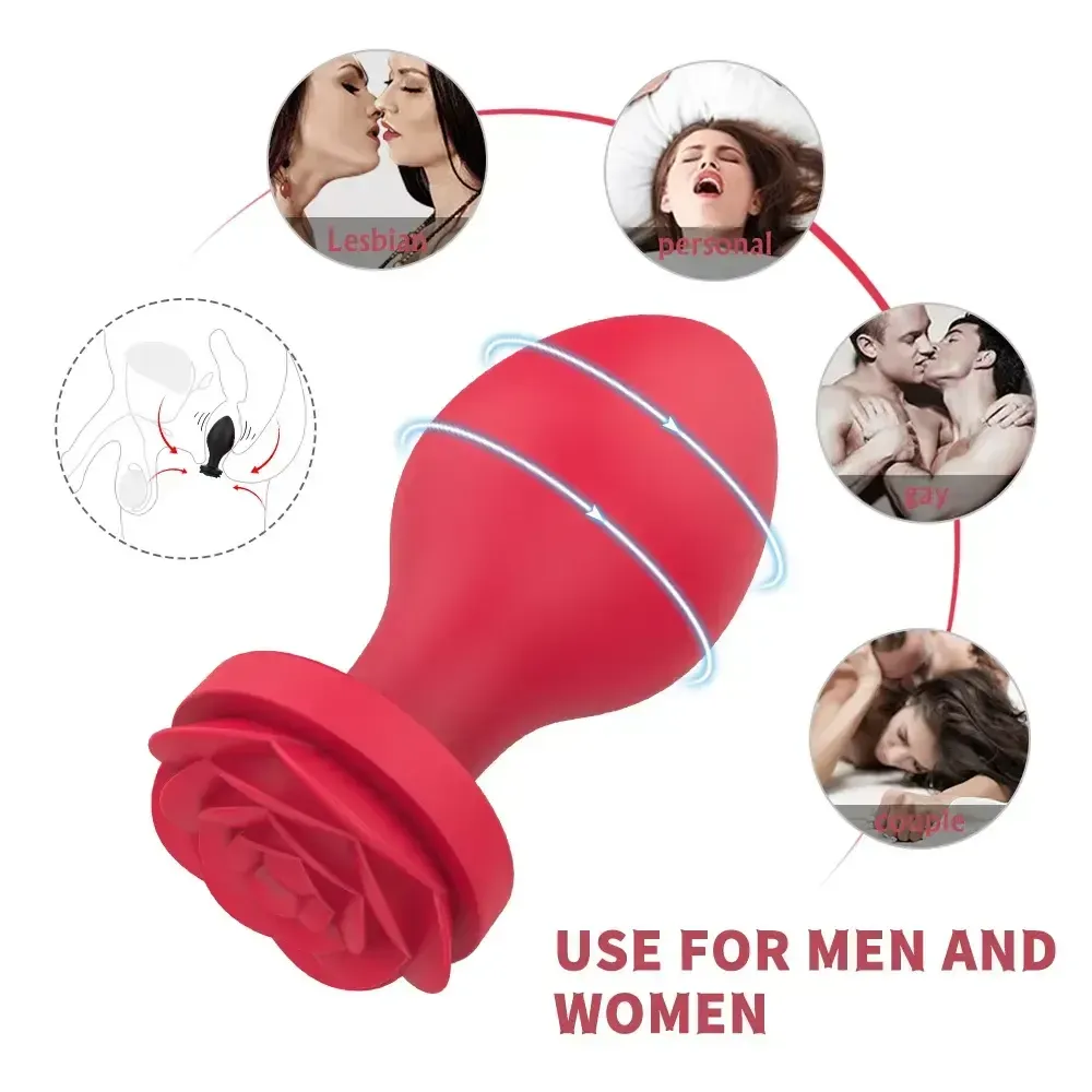 plug anal rosado para exploracion