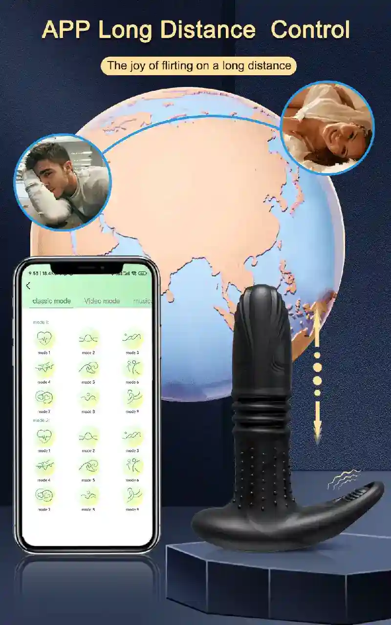 plug anal silicona con modos clasicos