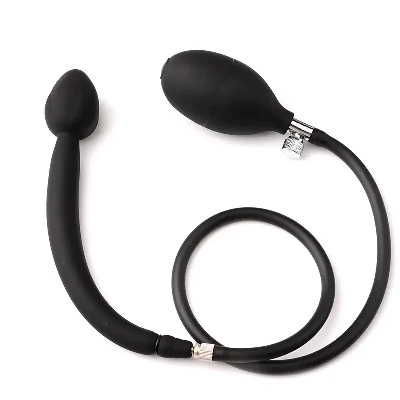 plug anal silicona expansible con bola
