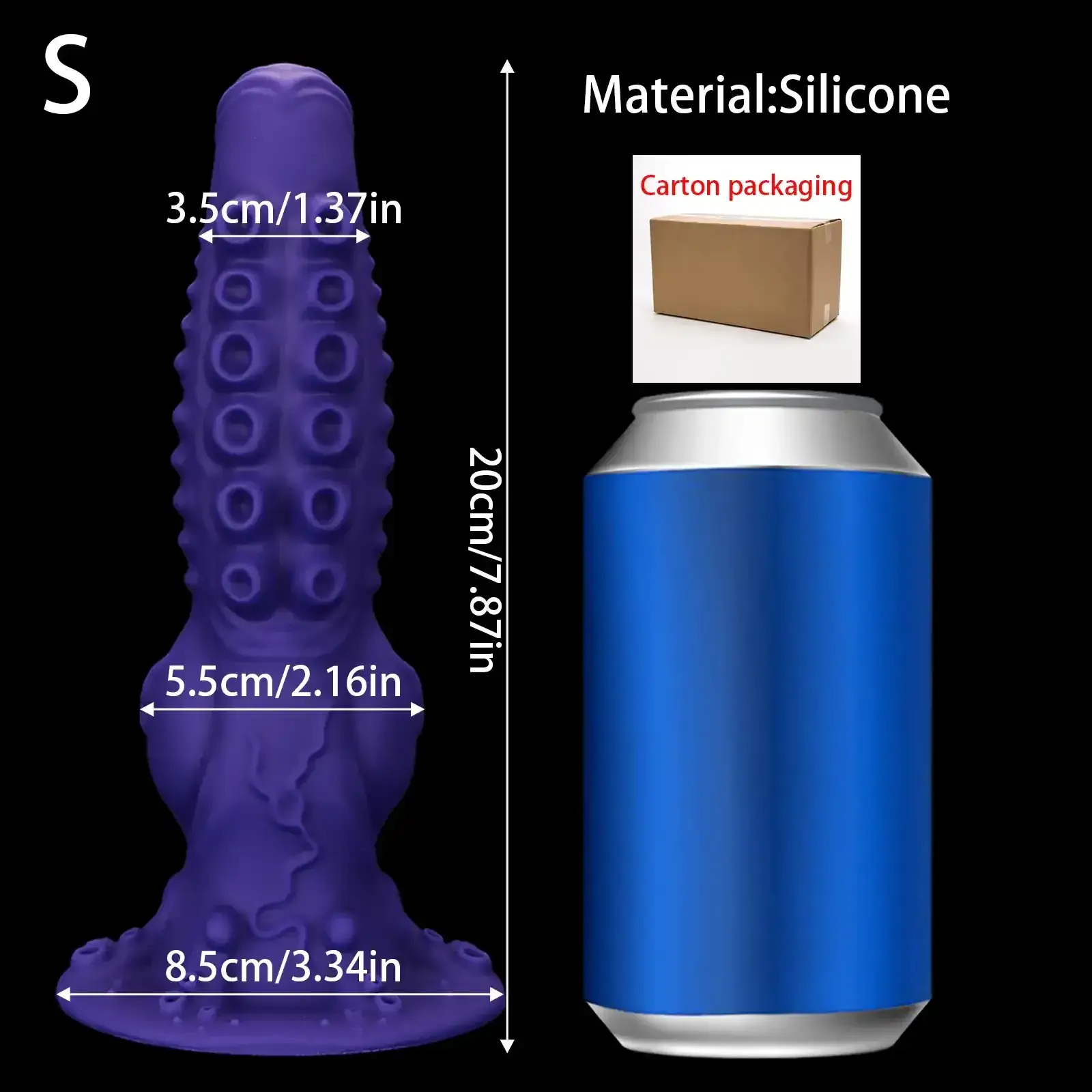 plug anal silicona grado medico duradero