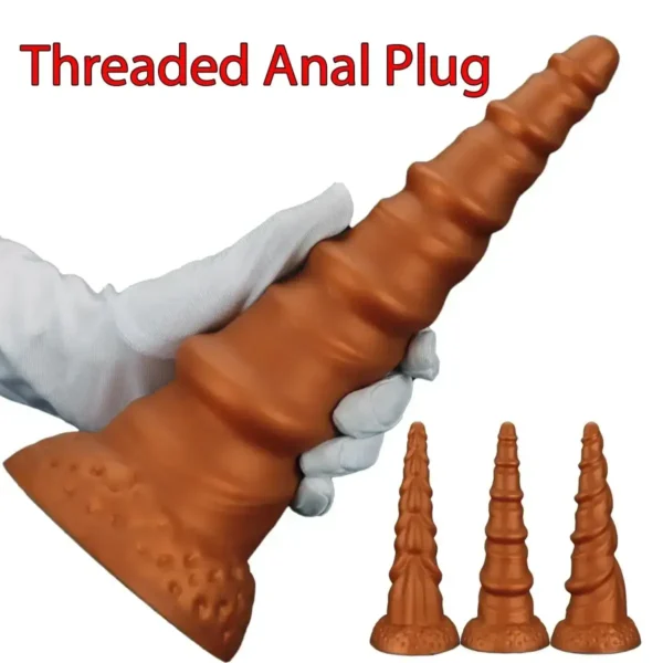 plug anal silicona impermeable ventosa