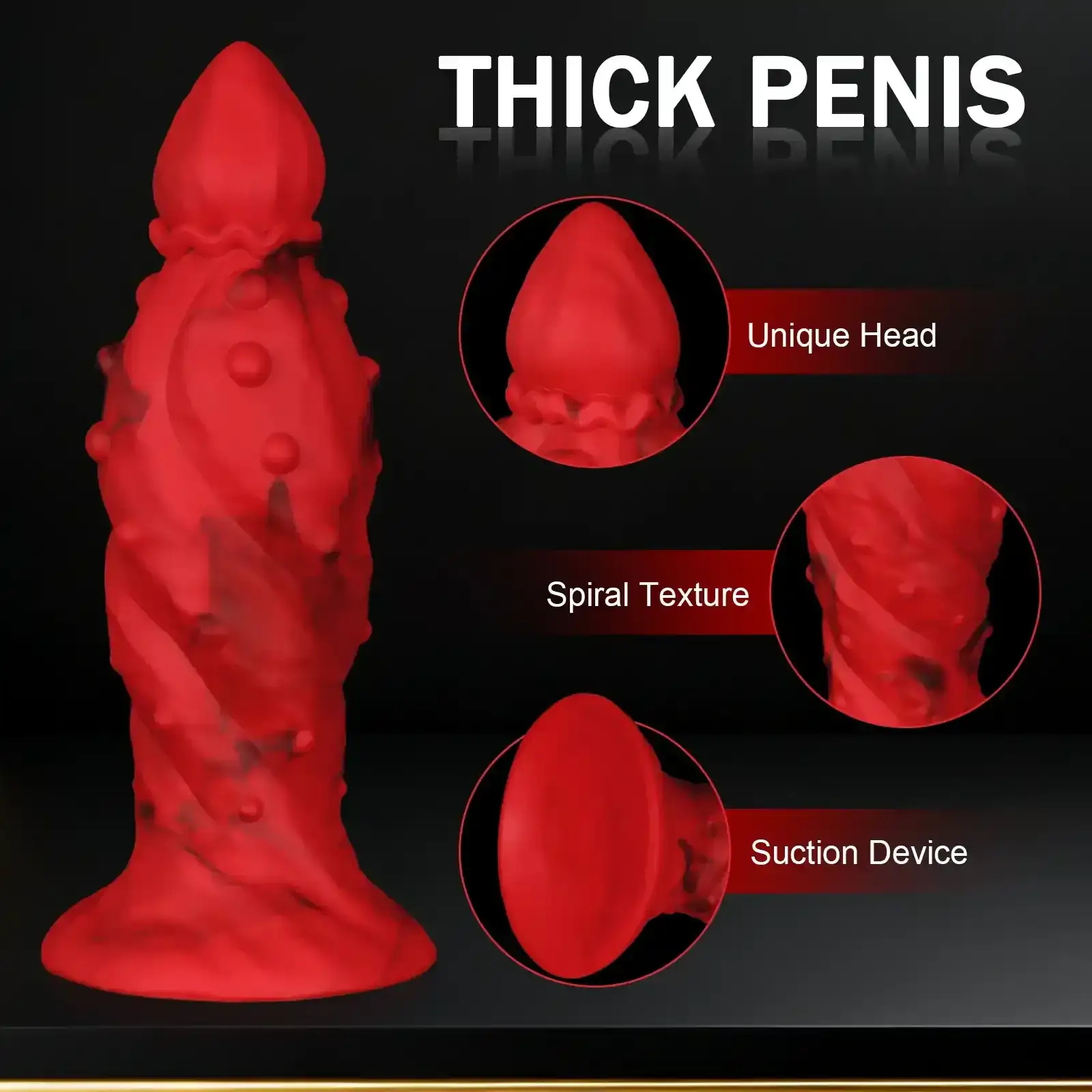 plug anal silicona liquida nudos texturizados