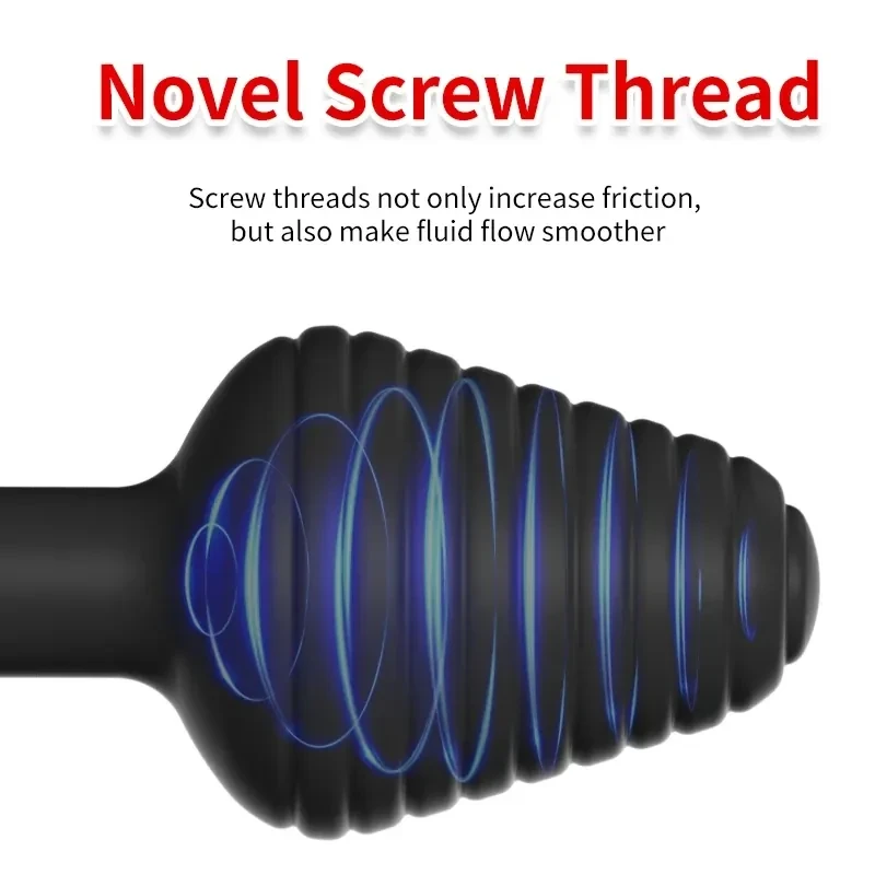 plug anal silicona medica espiral suave